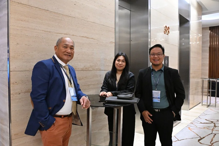 Dir. Jose Embang Jr. and Ms. Rodelyn Adornado from the National Authority