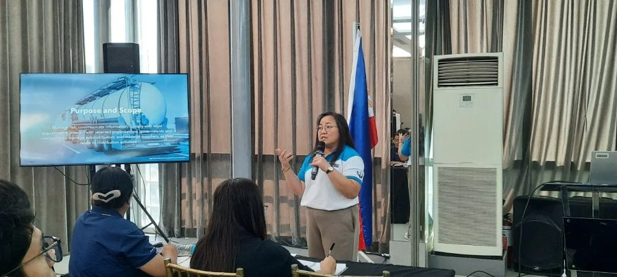 Ms. Janet Z. Marcellana, Manager at Pilipinas Shell Petroleum Corp., led the discussions on distribution and security
