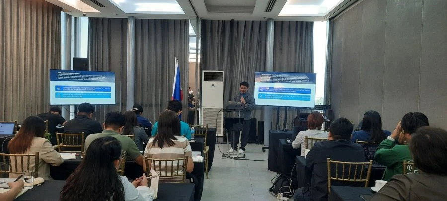 employee health and safety principles as well as process safety, both presented by Mr. Lian Derick Layog