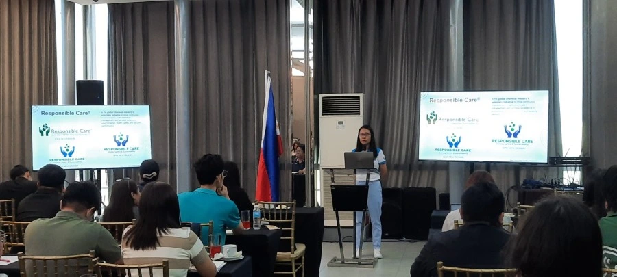 overview of the Responsible Care Program presented by Engr. Gretchen F. Enarle