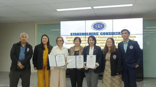 Stakeholders’ Consultation on Career Progression and Specialization Program for Chemical Engineers Held at Adamson University