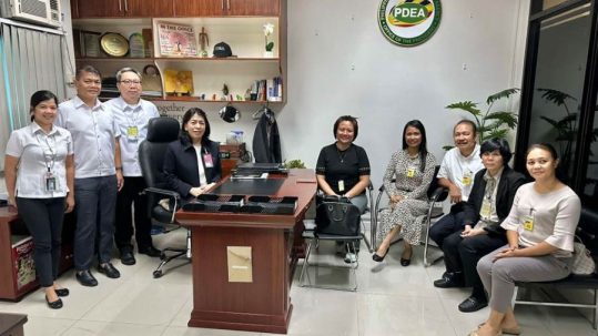 SPIK and PDEA representatives discuss SDS compliance and chemical importation concerns in a collaborative meeting