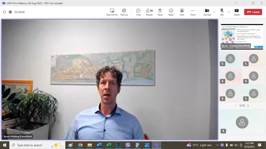 ASEAN chemical management webinar