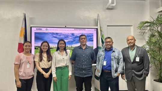 Director General Atty. Paolo S. Teston, Gretchen Enarle, Romeo Dela Cruz, Diosdado Cheng, and Geraldine Buela