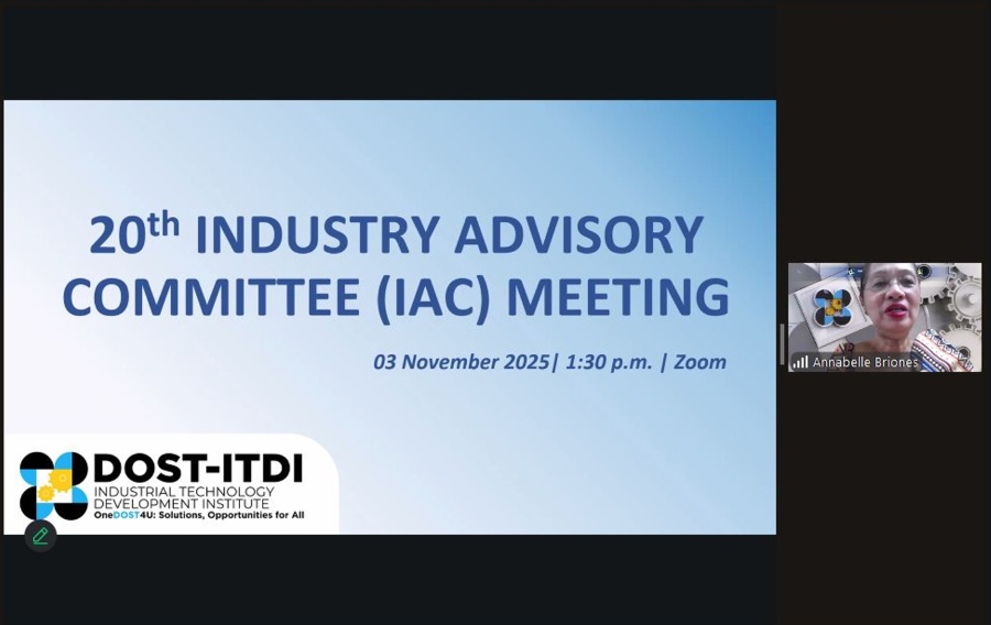 20th Industry Advisory Committee (IAC) Meeting Highlights: DOST-ITDI Unveils 2026 Project Plans