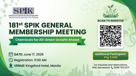 181th SPIK General Membership Meeting
