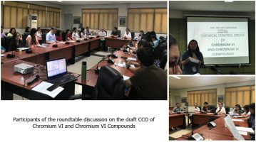 Consultative meeting on the Draft CCO of Chromium VI and Chromium VI Compounds