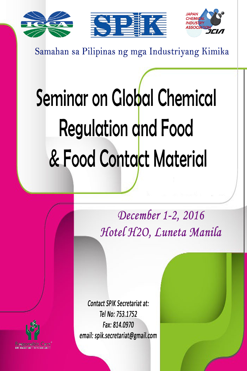 Seminar on Global Chemical Regulation