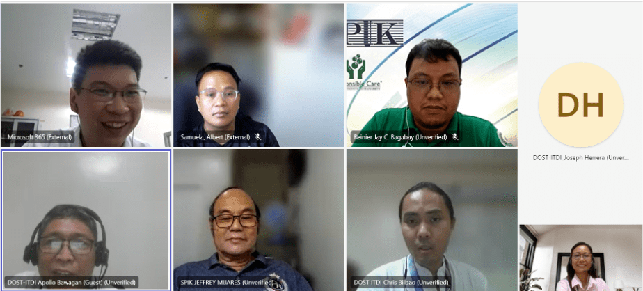 ITDI Chemicals and Energy Division Meeting with SPIK