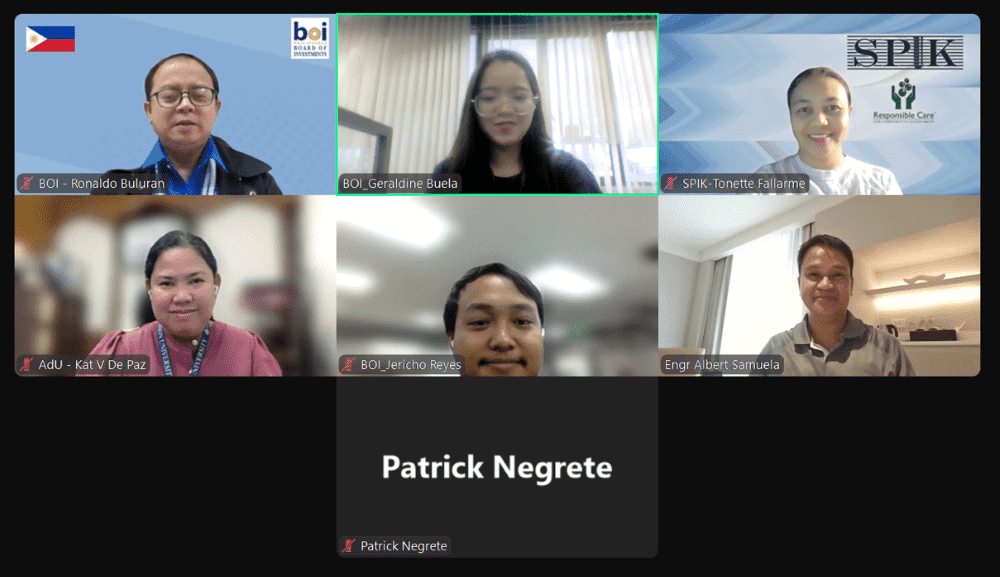 SPIK Successful Meeting on Philippine Chemical Industry Roadmap Implementation