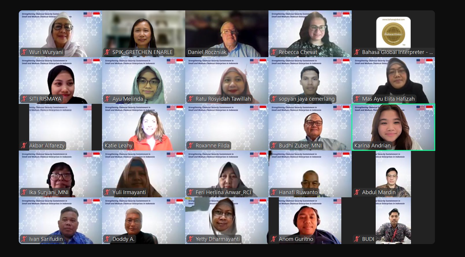 Strengthening Chemical Security in Indonesian Industry