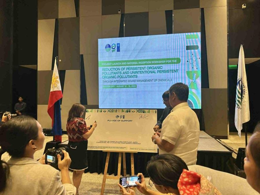 EMB and UNDP Launch Project to Curb POPs and U-POPs EMB and UNDP Launch Project to Curb POPs and U-POPs