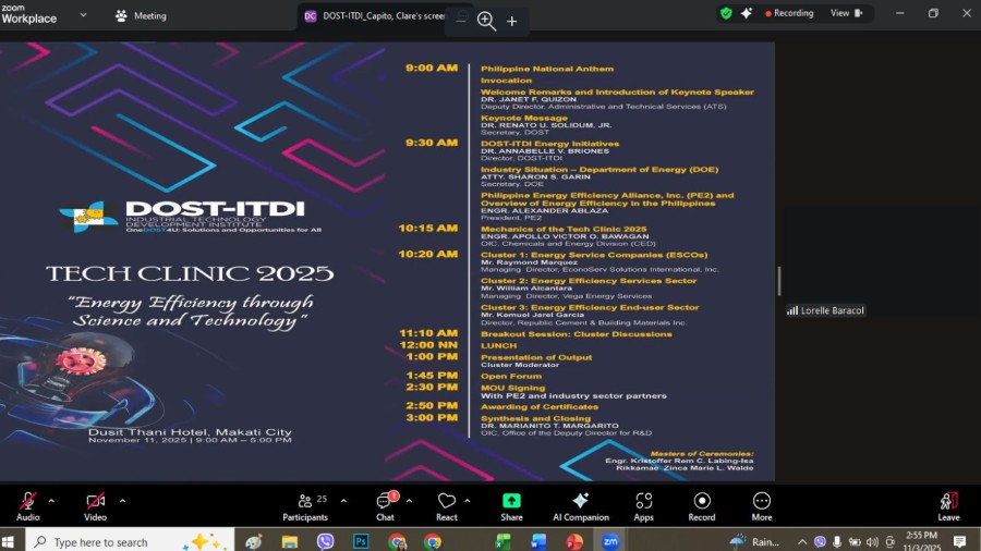 20th Industry Advisory Committee (IAC) Meeting Highlights: DOST-ITDI Unveils 2026 Project Plans 20th Industry Advisory Committee (IAC) Meeting Highlights: DOST-ITDI Unveils 2026 Project Plans